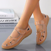 Vanccy Split Casual Loafers Closed ToeComfortable WalkingSandals