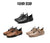 Mens Casual Leather Shoes Ankle Boots Slip On Lightweight Loafers Mid top Walking Driving Shoes for Male Comfort Loafers