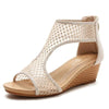 elegant Lace mesh shoes women sandals