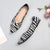 Women Soft Shoes Breathable Knit Pointed Shoes Women's Flat Shoes Ballet Single Shoes Comfortable Pregnant Shoes