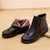 Women Boots Retro Shoes Ladies Soft Leather Ankle Boots