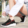 Fashion Comfortable Walking Shoes  Memory Foam Lightweight Sports Shoes  Slip On sock Sneakers