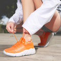 Fashion Comfortable Walking Shoes  Memory Foam Lightweight Sports Shoes  Slip On sock Sneakers