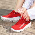 Fashion Comfortable Walking Shoes  Memory Foam Lightweight Sports Shoes  Slip On sock Sneakers