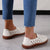 Fashion Spring Autumn Wide Women's Shoes Leather Ballet Flats Women's White Loafers Driving Moccasin Women's Shoes Foot Bone