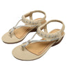 Vanccy Fashion Summer Shoes Woman Slip On Fashion Wedge Sandals