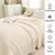 Fluffy Plaid Winter Bed Blankets Warm Soft Coral Fleece Throw Blanket
