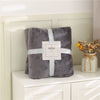 Fluffy Plaid Winter Bed Blankets Warm Soft Coral Fleece Throw Blanket