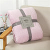 Fluffy Plaid Winter Bed Blankets Warm Soft Coral Fleece Throw Blanket