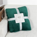 Fluffy Plaid Winter Bed Blankets Warm Soft Coral Fleece Throw Blanket
