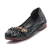 Genuine Leather Women Shoes Casual Luxury Brand Ladies Loafers