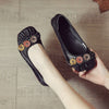 Genuine Leather Women Shoes Casual Luxury Brand Ladies Loafers