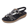 Vanccy Flat Bottom Large Size Fashion Silver Gold Party Diamonds Sandals