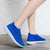 Breathable Mesh Platform Sneakers Women Slip on Soft Ladies Casual Running Shoes Woman Knit Sock Shoes Flats