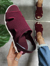 New Summer Women Sandals Sexy Shoes Crystal Casual Woman Flats Buckle Strap Ladies Fashion Beach Shoe Big Size