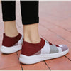 Woman's Sneakers Knitted Mesh Casual Shoes WomanLadies Slip On Comfort Female Footwear Plus Size