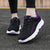 platform lace-up mesh breathable comfortable casual shoes women sneakers plus size 2021