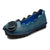 Handmade Rose Flats Shoes For Women Vintage Thick Sole Loafer