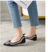 vanccy RhinestoneCasual Comfort Dressy Flats For Wedding Bling Diamonds Bridal Shoes