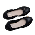 Women's Soft Cushion Comfort Round Toe Elastic Adjustable Ballet Flats Flexible Walking Shoes