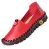 VanccySlip Ons Woman Flats Comfy Nurse Wide FitLoafers