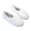 Furry Outer Wearing Flats Loafers Belt Buckle Decor BacklessWild Fluffy Flat Mules Warm