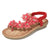 Vanccy Bohemian Style Vintage Classic Floral Sandals