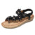 Vanccy Bohemian Style Vintage Classic Floral Sandals