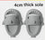 Man Women Shark Slippers Size 47 2022 Summer Home Anti-skid Solid Color Couple Parents Kids Indoor Household Funny Slippers