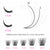 DIY Eyelashes Mix Color 144