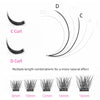 DIY Eyelashes D MIX&75