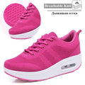 Women Platform Sneakers Lightweight Air Cushion Gym Fashion Shoes Breathable Walking Running Athletic Sport