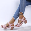 Vanccy Women High Heels Casual Sandals