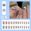 24pcs/Set Press On Nails Z784