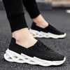 Comfotable Casual Trendy Shoes Mesh Woven Flat Nurse Walking Sneakers Knit Slip on Loafer Shoes