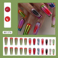 24pcs/Set Press On Nails W1376