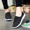 Flat Light Soft Sole Sports Shoes Mesh Woven Casual Flat Nurse Walking Sneakers Knit Slip on Loafer Shoes