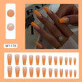 24pcs/Set Press On Nails W1176