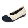 Vanccy Weaving Breathable LoafersComfortable Walking Casual Flats Shoes WF15