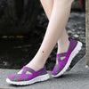 Casual Lightweight Fashion Sneakers Comfortable Non-Slip Adjustable Breathable Walking Lightweight Working Nurse Woven Shoes