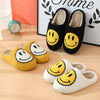 Vanccy Smiling Face Cotton Cartoon Slippers