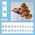 24pcs/Set Press On Nails W212