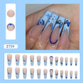 24pcs/Set Press On Nails Z759