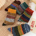 (5 PAIRS)Vanccy Ethnic Wool Socks