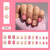 24pcs/Set Press On Nails W980