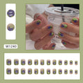 24pcs/Set Press On Nails W1240