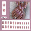 24pcs/Set Press On Nails W1229