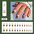 24pcs/Set Press On Nails W958