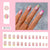 24pcs/Set Press On Nails W1355