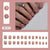 24pcs/Set Press On Nails W1415